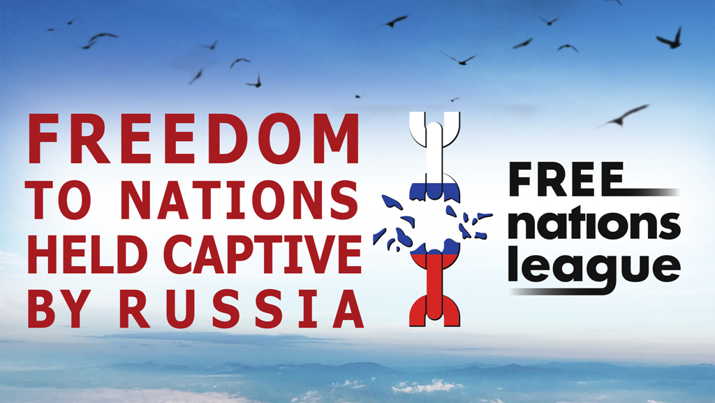 Freedom to Captive Nations banner
